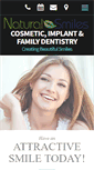 Mobile Screenshot of naturalsmilesmiami.com